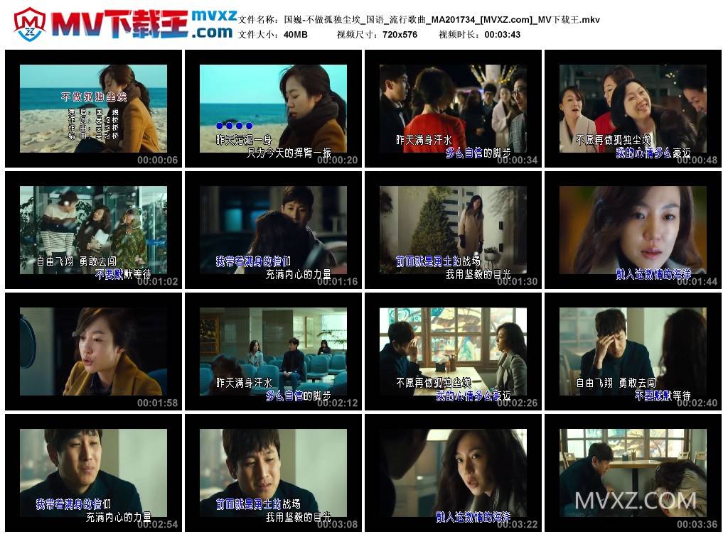 国巍-不做孤独尘埃_国语_流行歌曲_MA201734